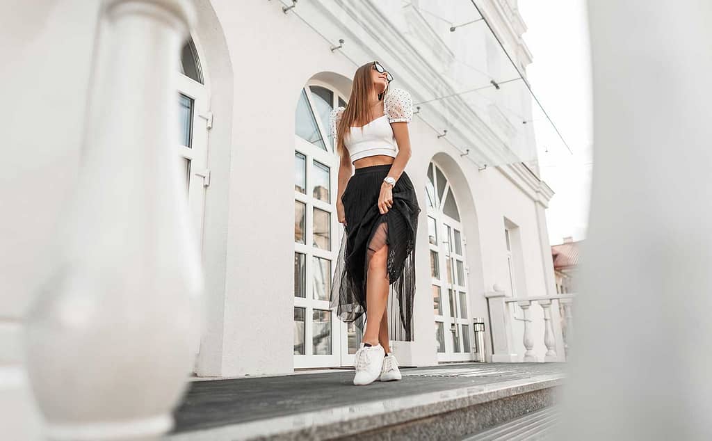 Types of skirts - faverie