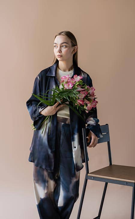 Woman Wearing Tie Dye Oversized Shirt | How To Style An Oversized Shirt: Types, Tips &Amp; Outfit Ideas Woman wearing tie dye oversized shirt