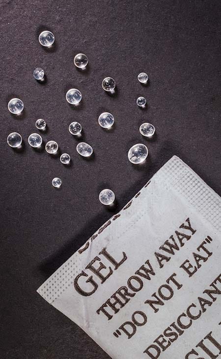 Close Up Silica Gel Desiccant Bag | How To Clean Suede Shoes Step By Step - Care &Amp; Storage Tips Close up silica gel desiccant bag